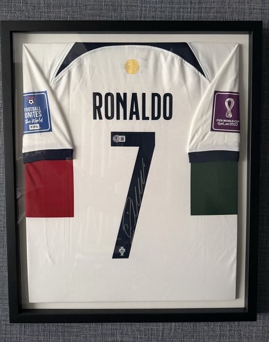 Camisola Autografada Cristiano Ronaldo