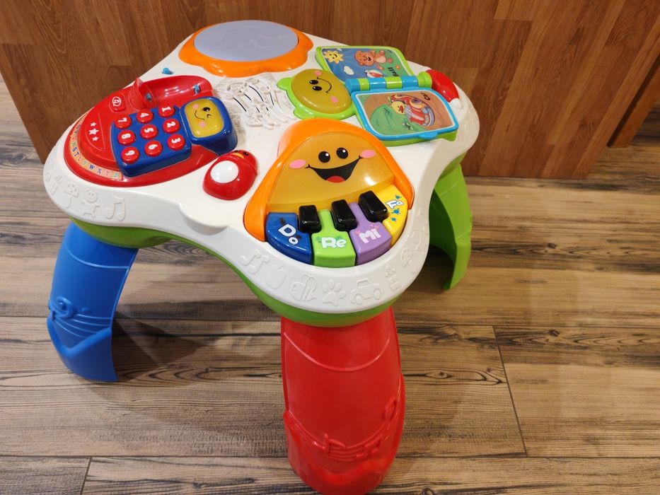 Leantoys Interaktywny Stolik Edukacyjny Dziecięcy Pianinko