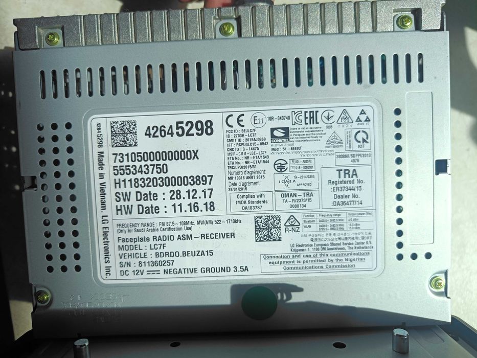 Radio Opel Corsa e