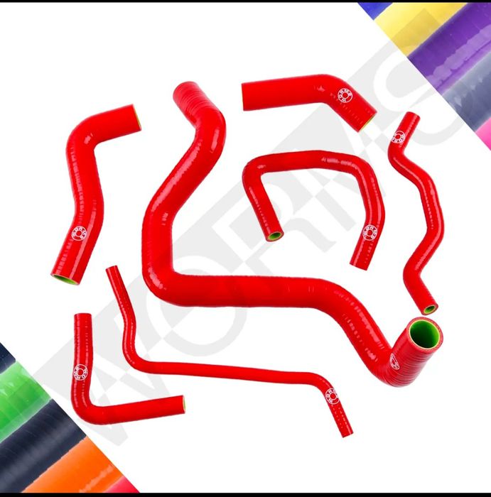 Силіконові патрубки системи охолодження  на мотор VAG 1.8T AUQ AUM