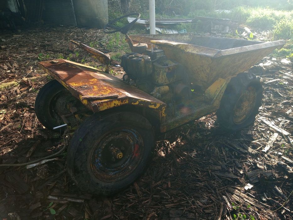 Dumper balde tração simples