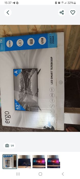 Телевизор смарт+смарт приставка