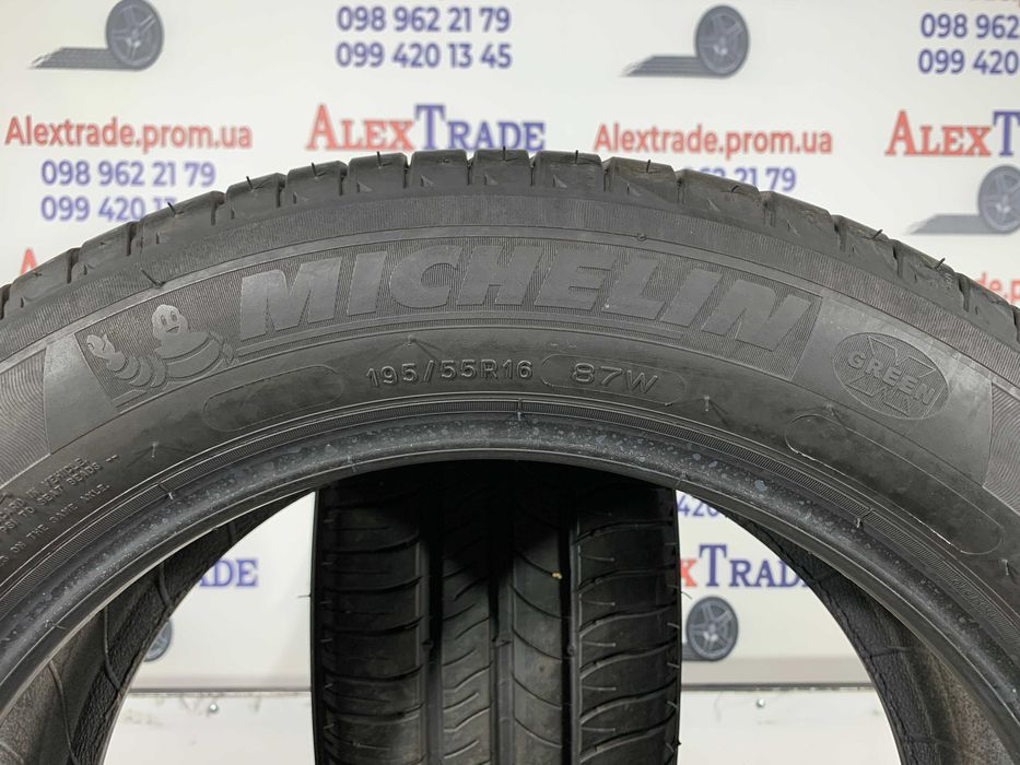 2 шт. 195/55 R16 Michelin Energy Saver літні шини, стан нових