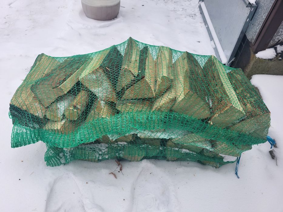 Drewno grube  duży worek