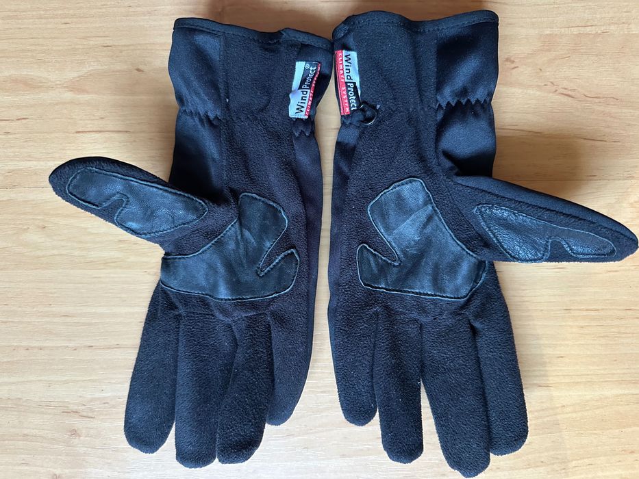 Rękawice męskie czarne