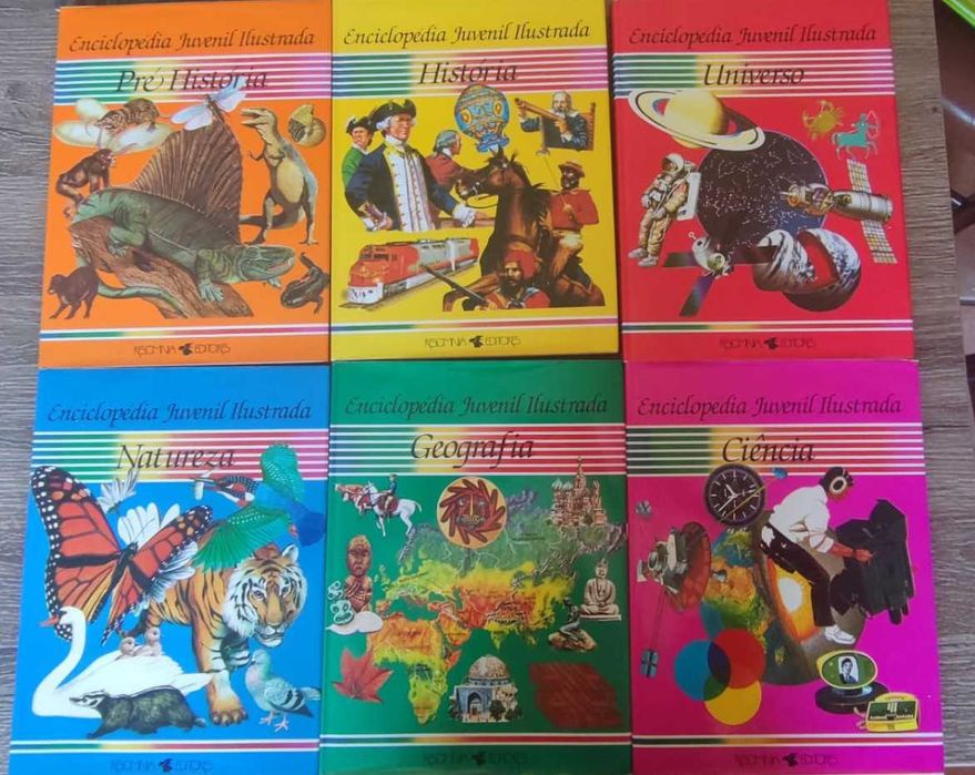 Conjunto de Enciclopédias Juvenis (Anos 80)