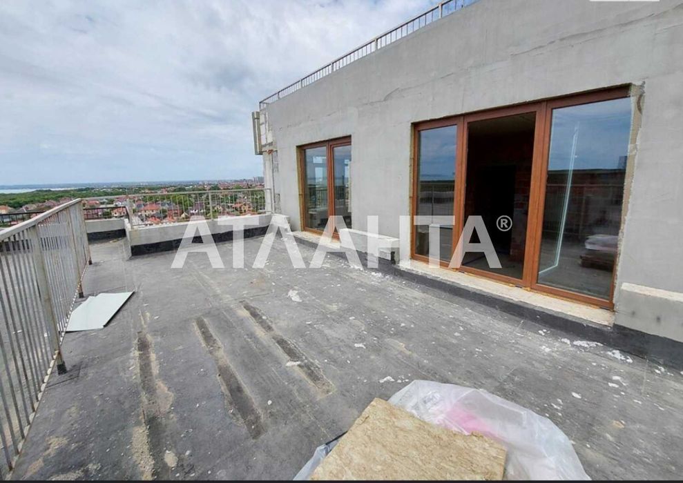 1 комн. квартира 50м2+терасса 15м2 в новом ЖК и видом на море.