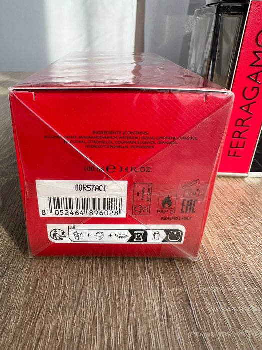 Ferragamo Red Leather чоловіча парфумована вода
