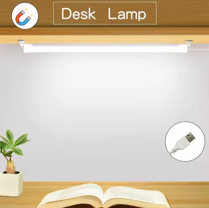 LED лампа USB с магнитами и диммером