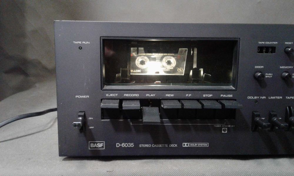 BASF D-6035 ,magnetofon kasetowy