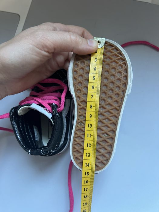 Кросівки кеди високі vans