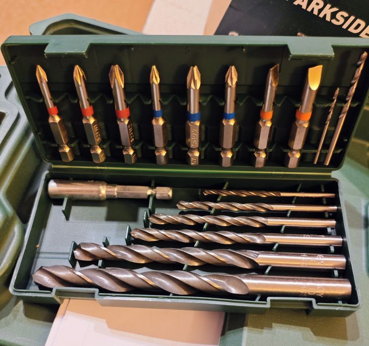 Zestaw startowy PARKSIDE  w walizce z akcesoriami, NOWY!!