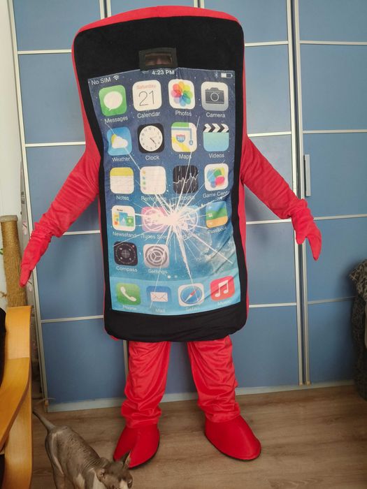 kostium telefonu przebranie