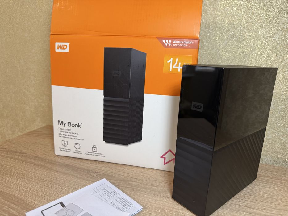 Жорсткий диск  USB 14 TB WD My Book blak Жесткий диск