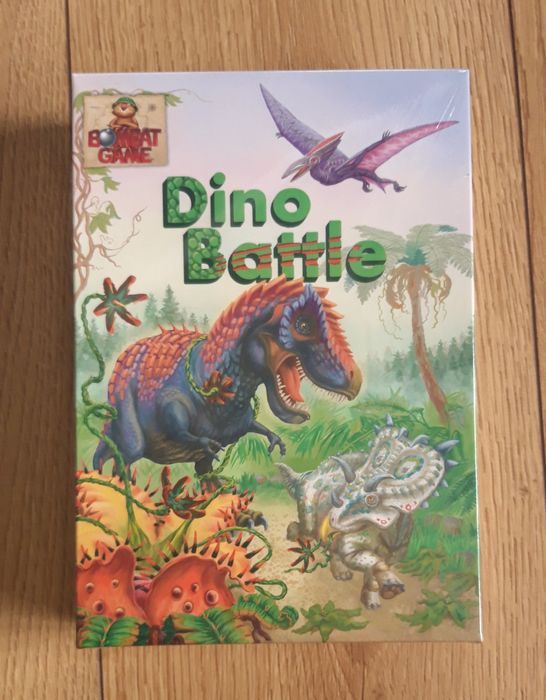 Настільна гра 5+ Діно Батл Dino Battle динозавр для дітей і дорослих