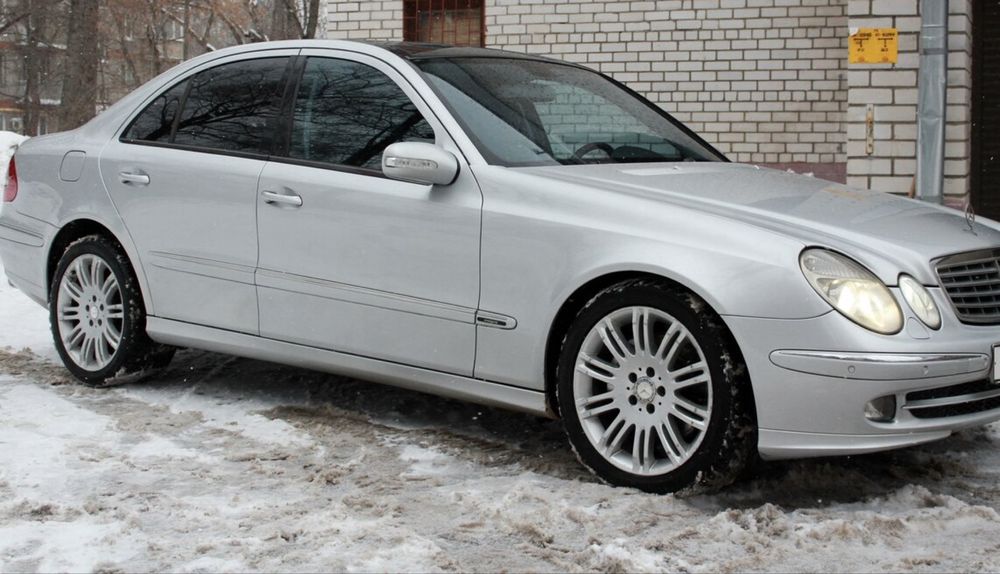 Колеса диски з резиною mercedes r18 w211 double spoke sport evo 18