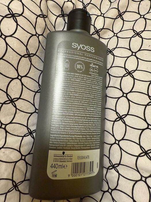 Szampon SYOSS MEN POWER do Włosów normalnych