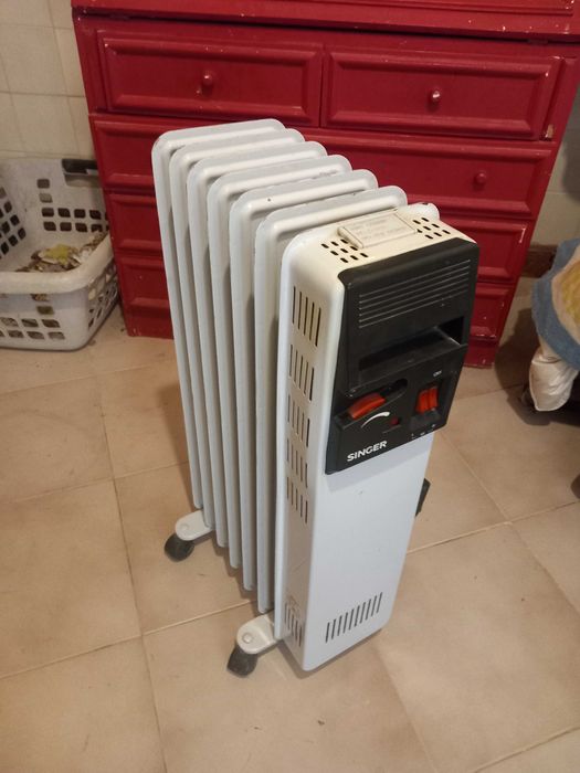Aquecimento elétrico a óleo Singer