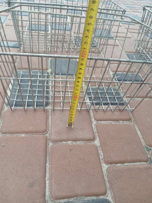 Кошик металічний з ручкою