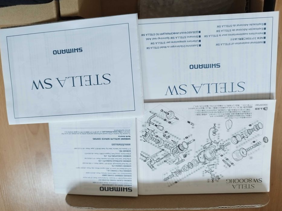 SHIMANO STELLA SW 8000PG (Topo de Gama)