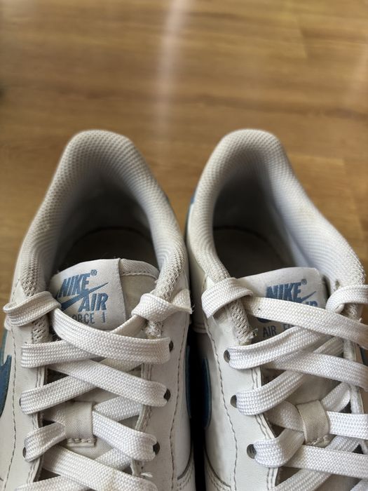 Nike air force 1 biało-niebieskie 40