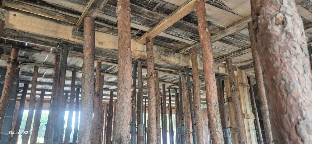 Stemple budowlane 285cm Ok 180szt po jednej budowie