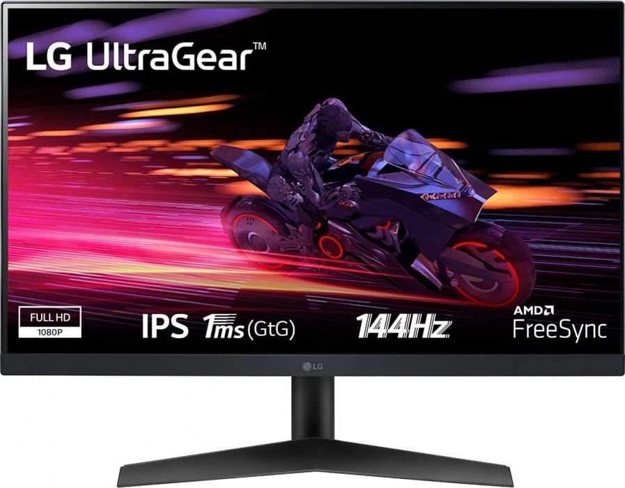 Monitor LG 24GS60F 24 cale płaski wyświetlacz PC 1920 x 1080 px
