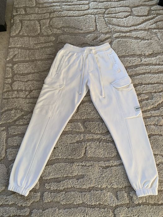 Calça cargo branca