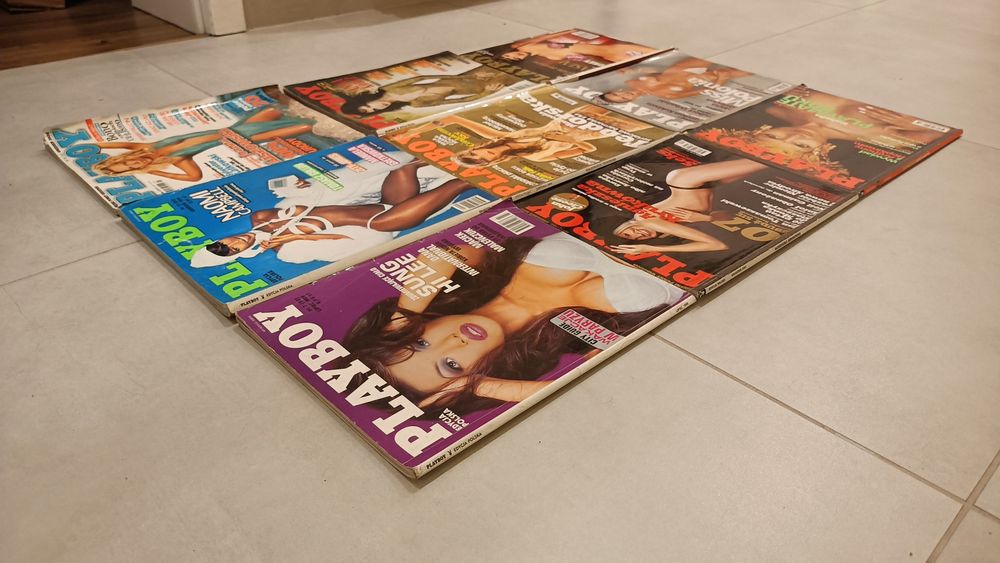 9x PLAYBOY Magazyn Stare Numery Kolekcja Polskie Wydanie