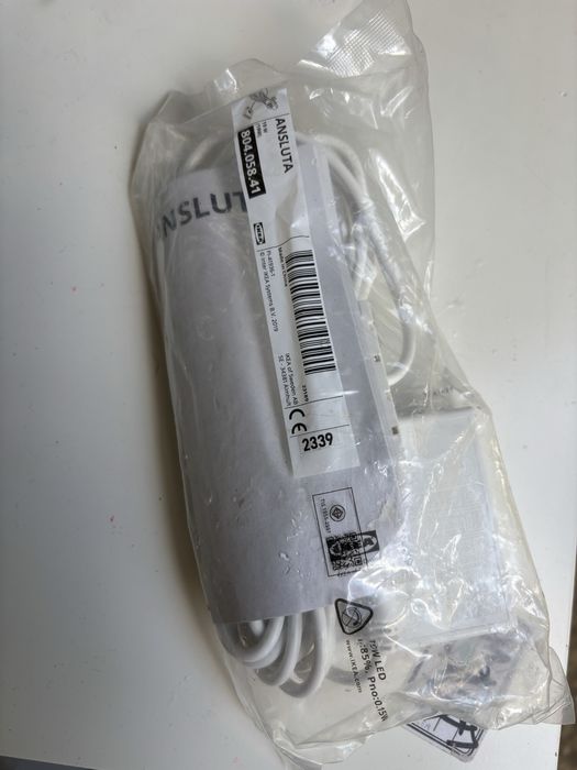 IKEA ANSLUTA Transformador LED c/cabo