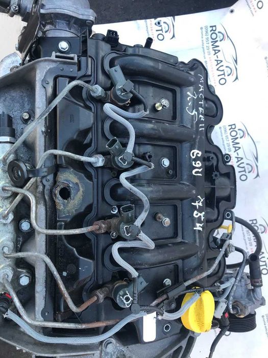 Двигун 2.5 dci G9U 754 223тис Мотор Renault Master Двигатель Рено Мастер Нісан Опель