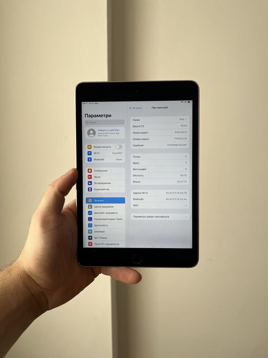 iPad mini 4 64 GB ІДЕАЛ Айпад міні 4 64 гб планшет Apple