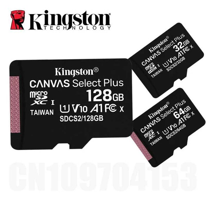 кард рідер картка пам'яті Samsung Kingston 64 128GB