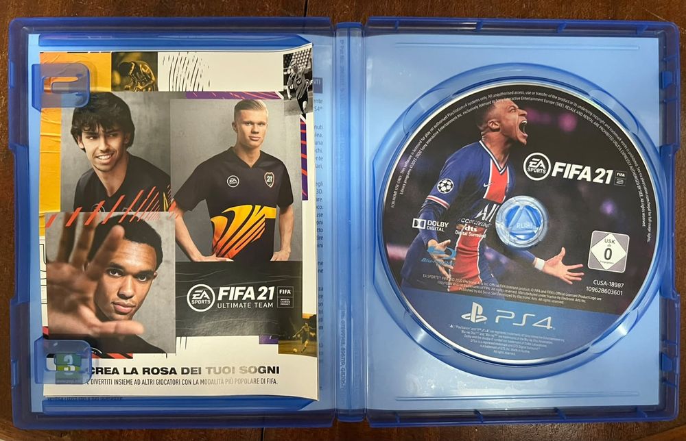 Jogo FIFA 21 (PS4)