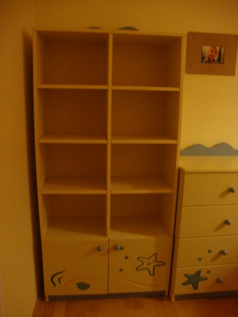 Meblik kolekcja Oceanik regał na zabawki/książki