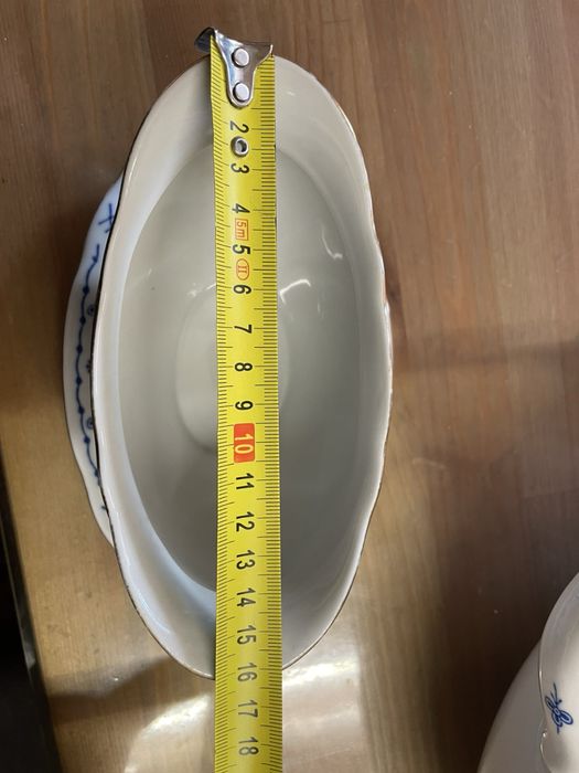 Синий лук, предметы из сервиза