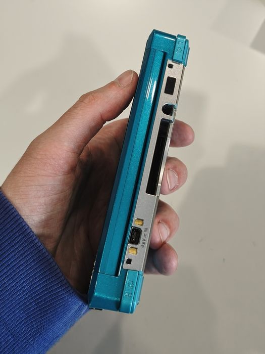 Nintendo 3DS Azul metálico 32GB c Homebrew