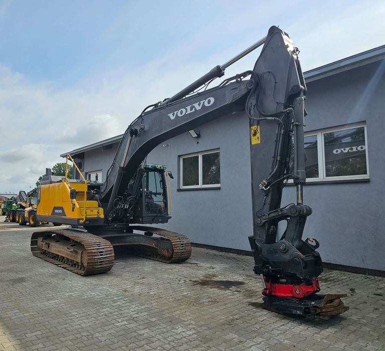 Volvo EC250EL  Rototilt Indexator Oryginał GPS Centralne Smarowanie