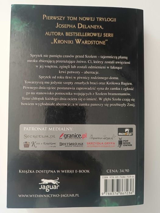 Aberrations tom 1: "Bestia się budzi" Joseph Delaney