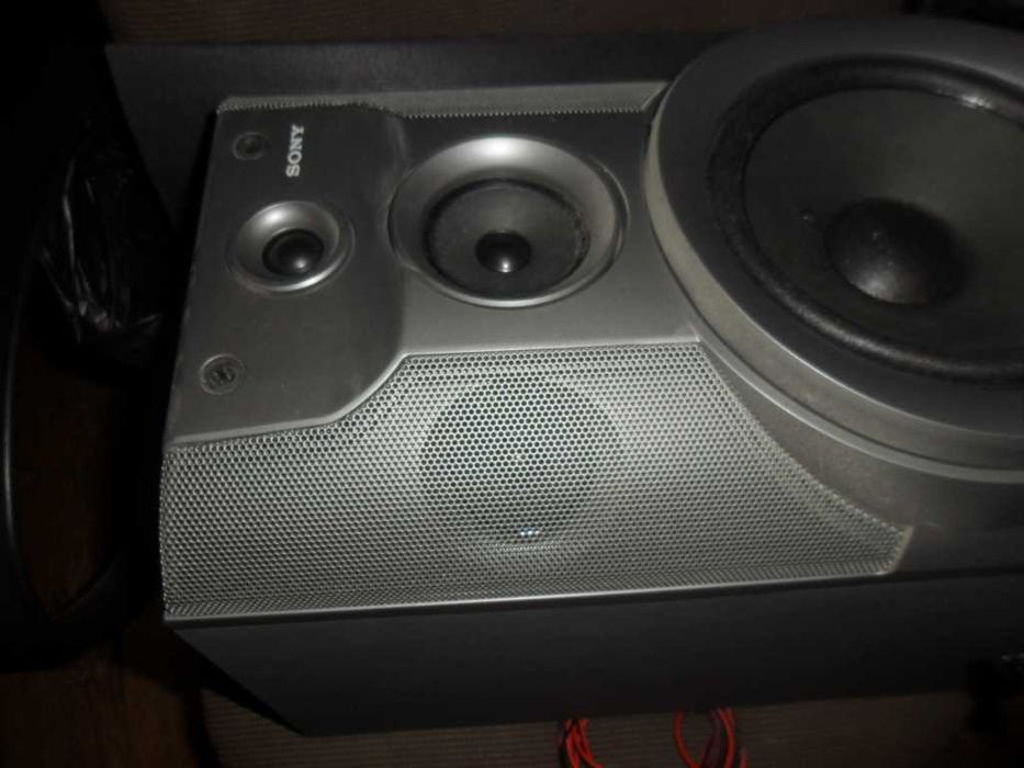 аккустические колонки SONY SS-W55G 6ом и усилитель романтика