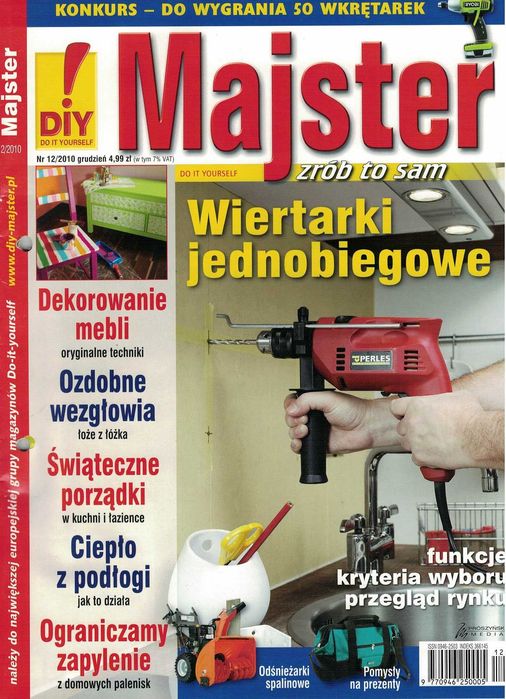 MAJSTER gazeta dla majsterkowiczów poszczególne numery pisma