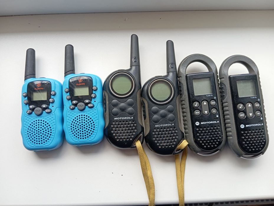 Продам рації всі робочі одним лотом.1100грн за всі
