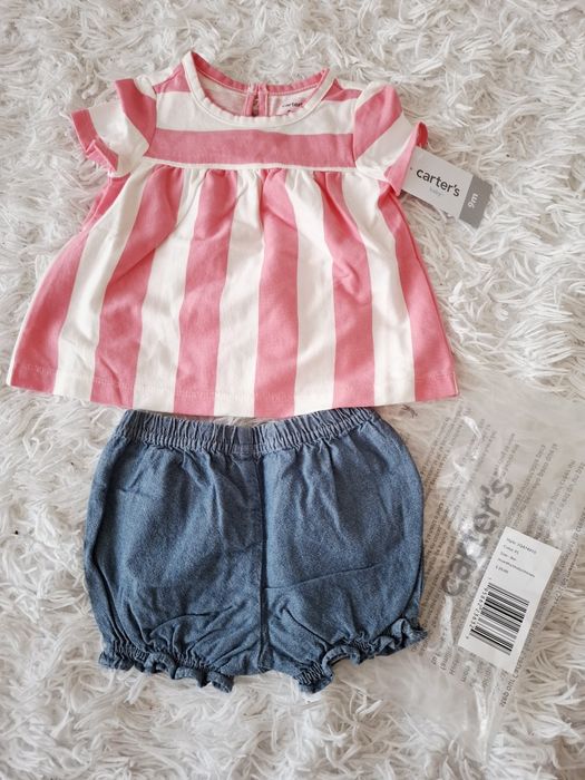 Костюм 2 в 1 Carter's, 9 міс., шорти і футболка
