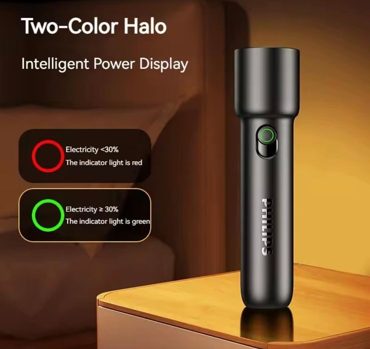 Ліхтарик PHILIPS 10W, 600 хвилин яскравого світла