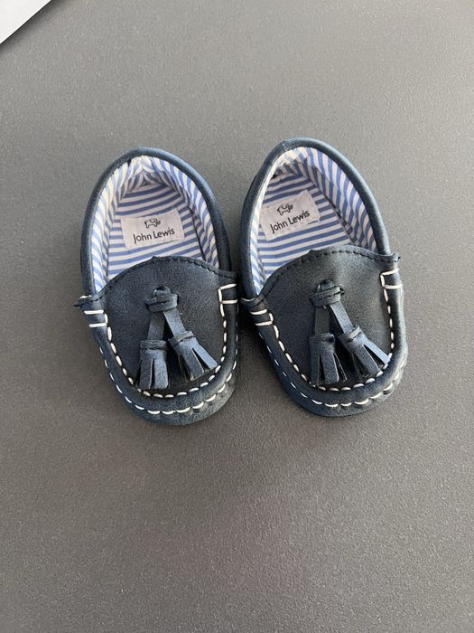 Пінетки для хлопчика, стильні мокасини 0-3 міс