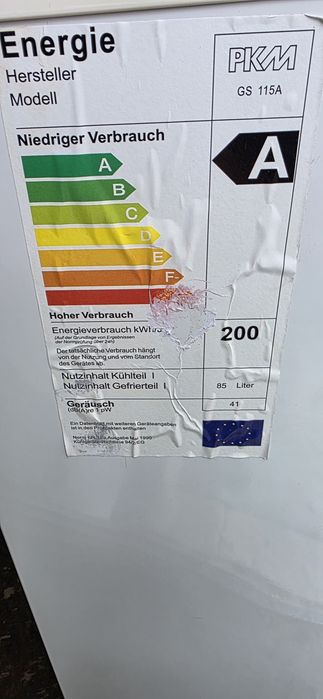 Zamrażarka 4 szuflady 85 litrów