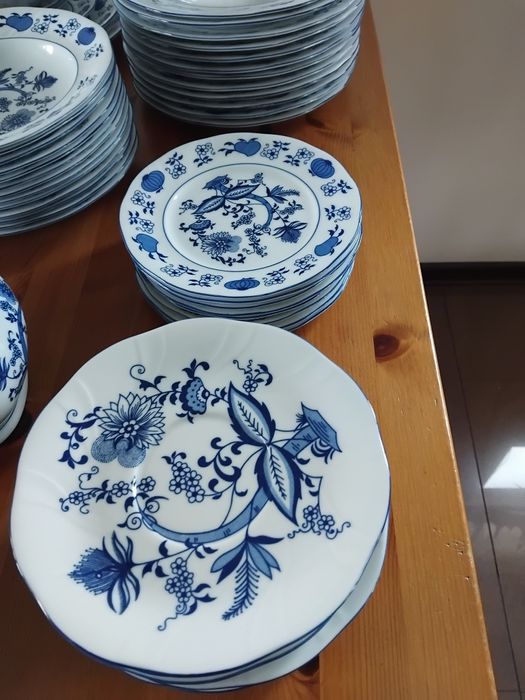 Serwis obiadowy 12 osób Porcelana KSIĄŻ 60 elementów