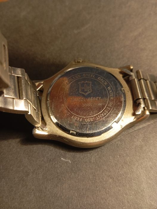 Relógio Victorinox Swiss Army 3888 Original - Aço Inoxidável