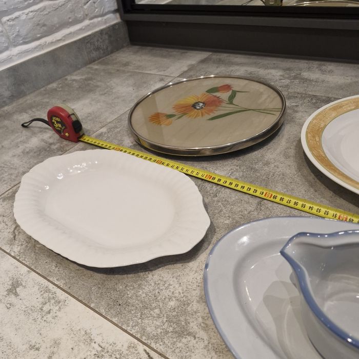 Stare platery,sosjerki całość