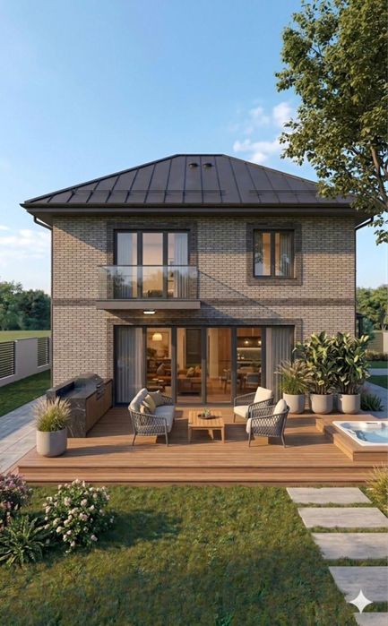 Продам двох поверховий будинок - Вид 2